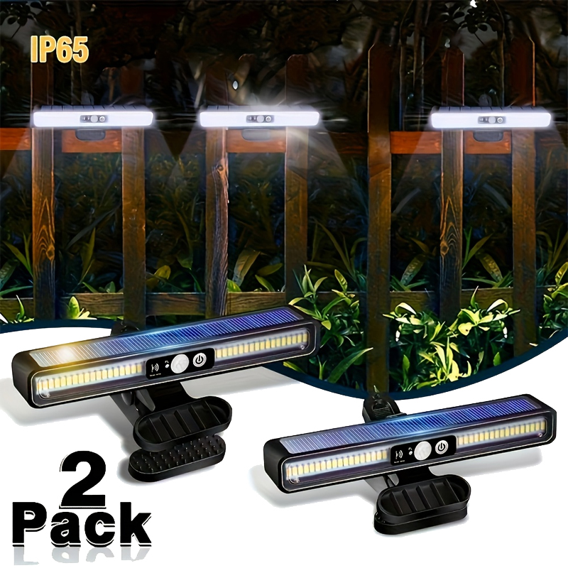 Outdoor Power Lights - Luzes Solares de Movimento com Clip