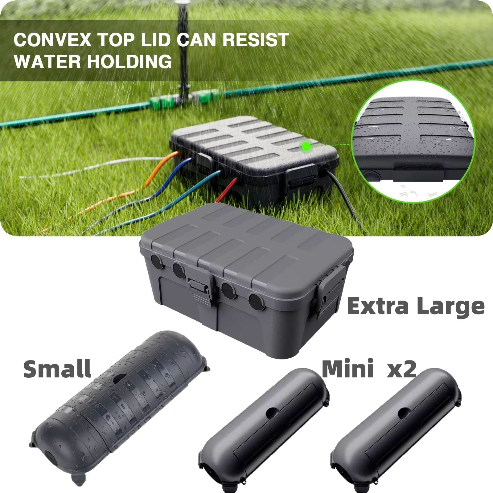 Outdoor Power Wire - Caixas Elétricas Externas Grandes à Prova