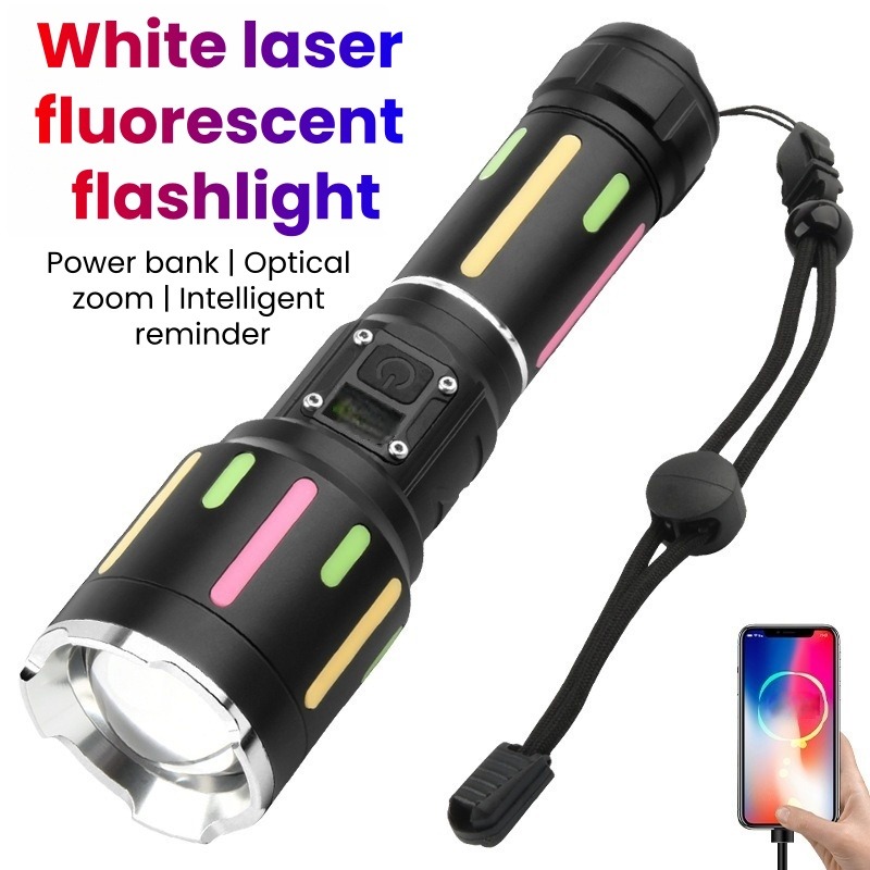 Outdoor Power Lights - Lanterna Fluorescente de Luz Branca de