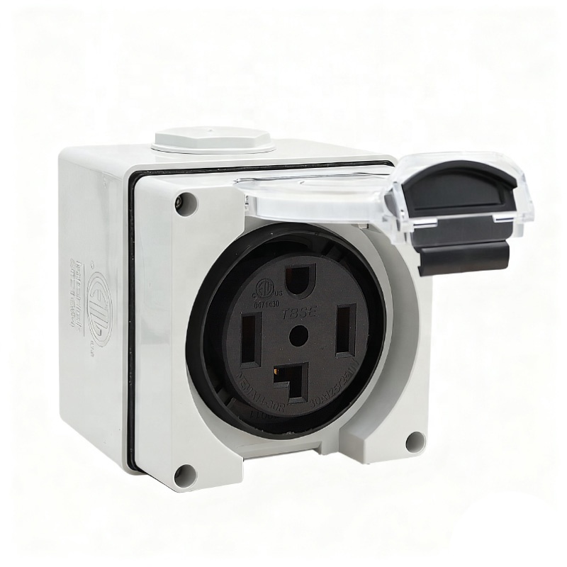 Outdoor Power Receptacle Box - Caixa de tomada de energia 30amp