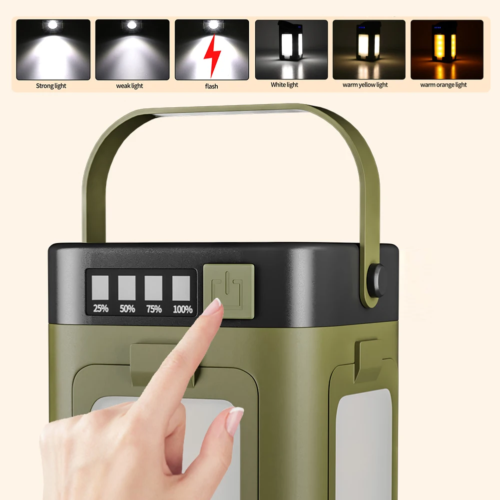Lanterna Solar Portátil para C - Outdoor Power Lights avaliação e preço