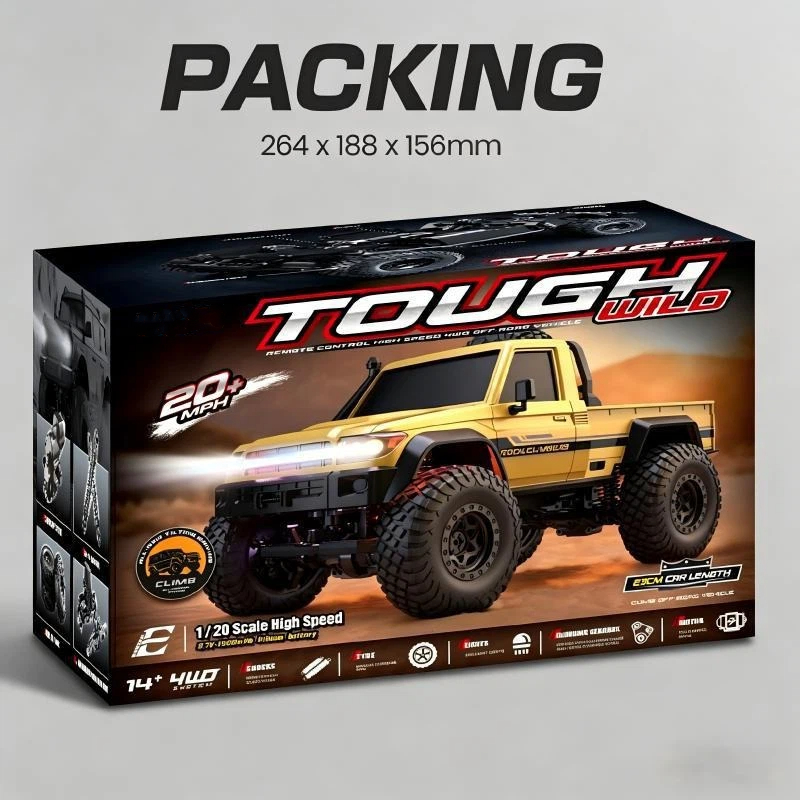 Caminhão RC Crawler 4X4 Propor - Outdoor Power Meter Bike avaliação e preço
