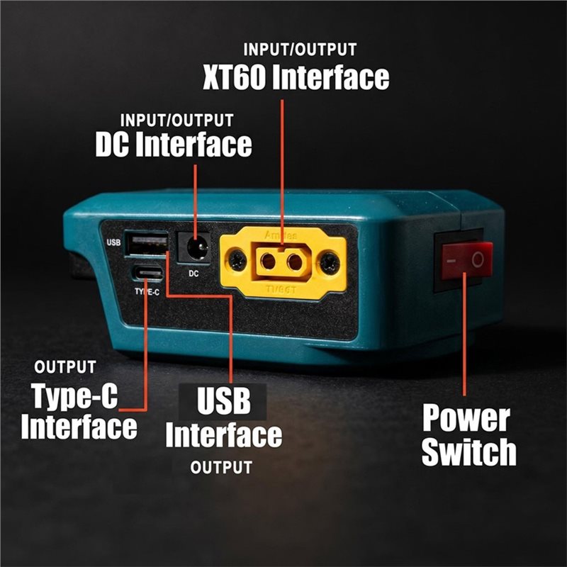 [LXYA68Z!] Fonte de alimentaçã - Outdoor Power Double Adapter avaliação e preço