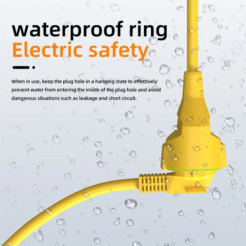 Tomada Elétrica Schuko EU 16A  - Outdoor Power Extension avaliação e preço