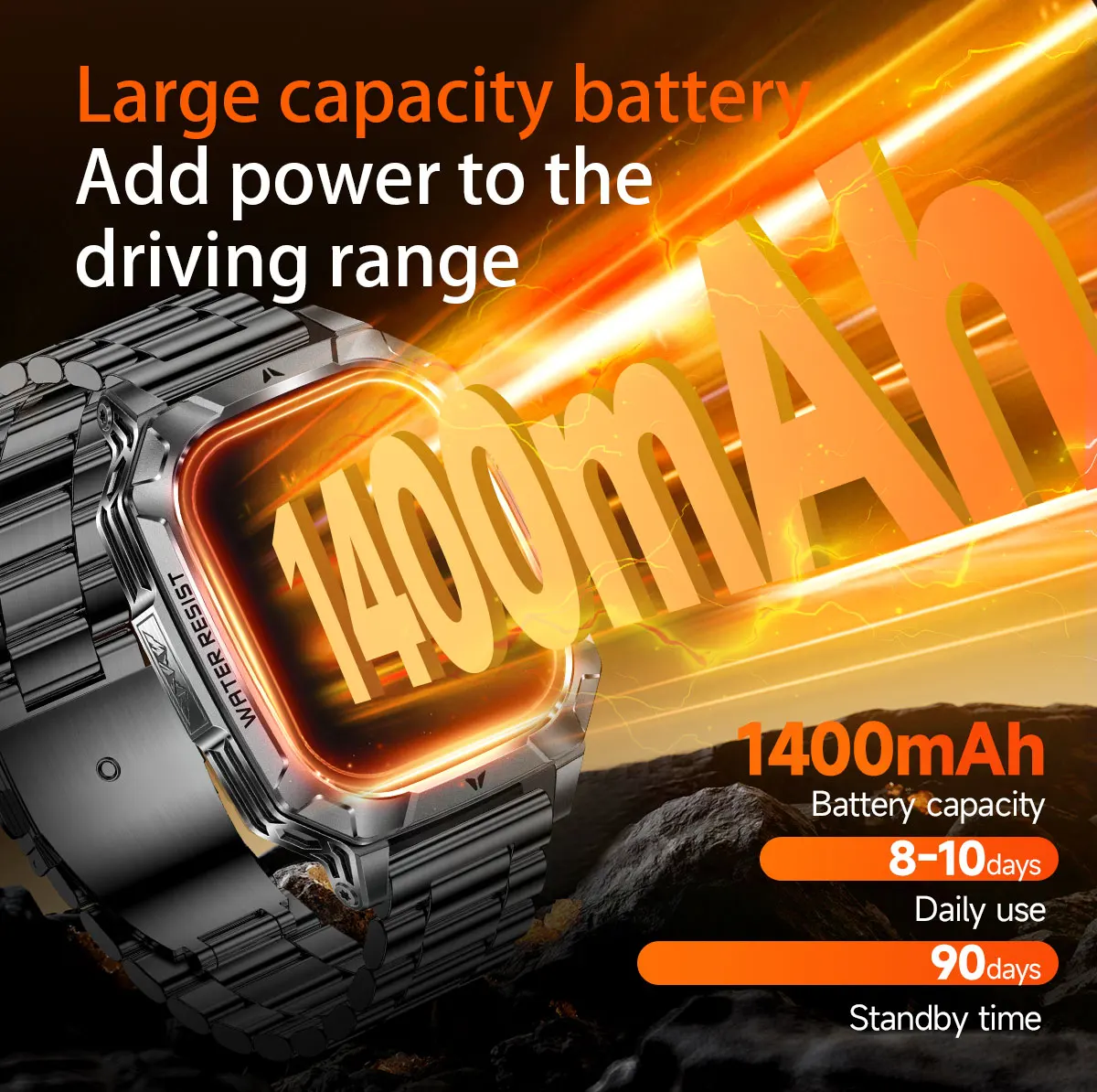 Novo Smartwatch Masculino 2026 - Outdoor Power Lights avaliação e preço