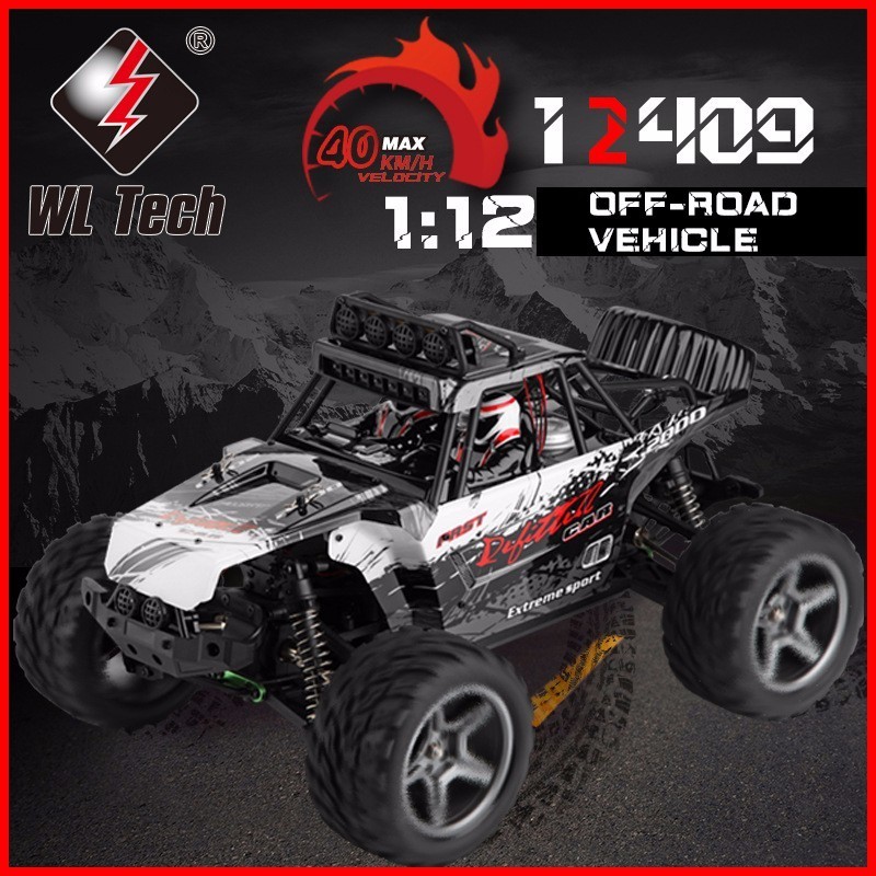 Wltoys 12409 carro de corrida  - Outdoor Power Meter Bike avaliação e preço