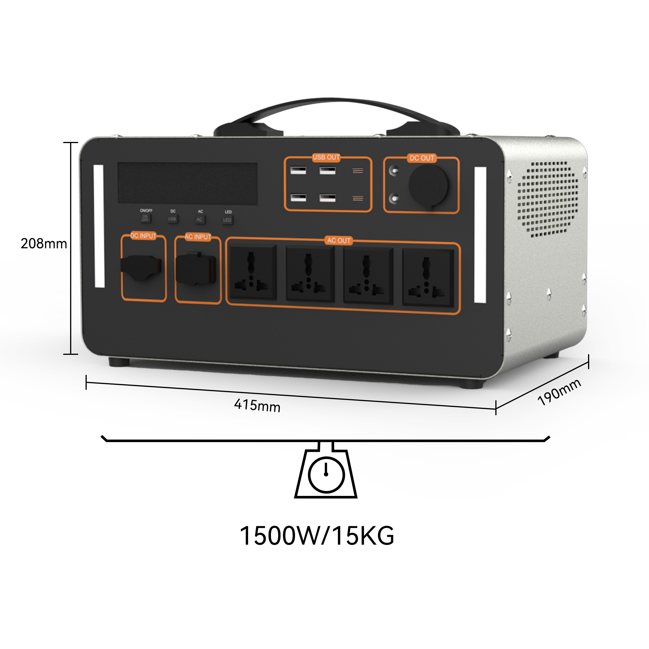 Estação de Energia Solar Portá - Outdoor Uninterruptible Power Supply avaliação e preço