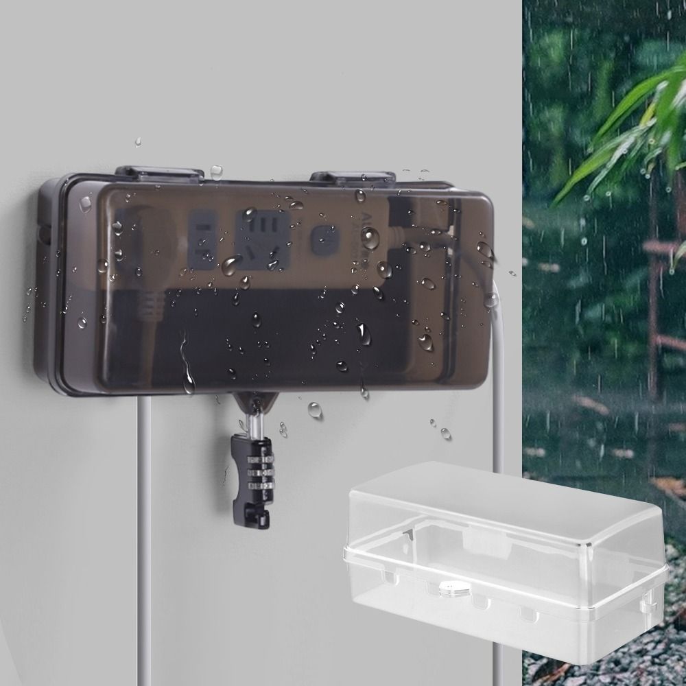 Caixa de Plástico Durável Anti - Outdoor Power Extension avaliação e preço