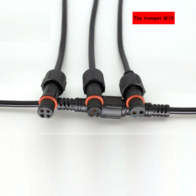 M10 2 pinos 3/4 pinos à prova  - Outdoor Power Extension avaliação e preço