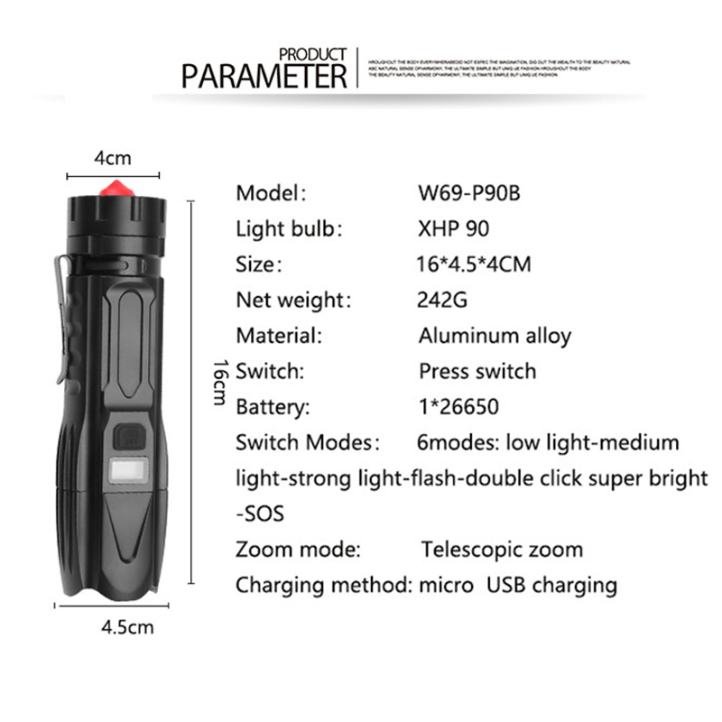Lanterna tática super brilhant - Outdoor Power Meter Bike avaliação e preço