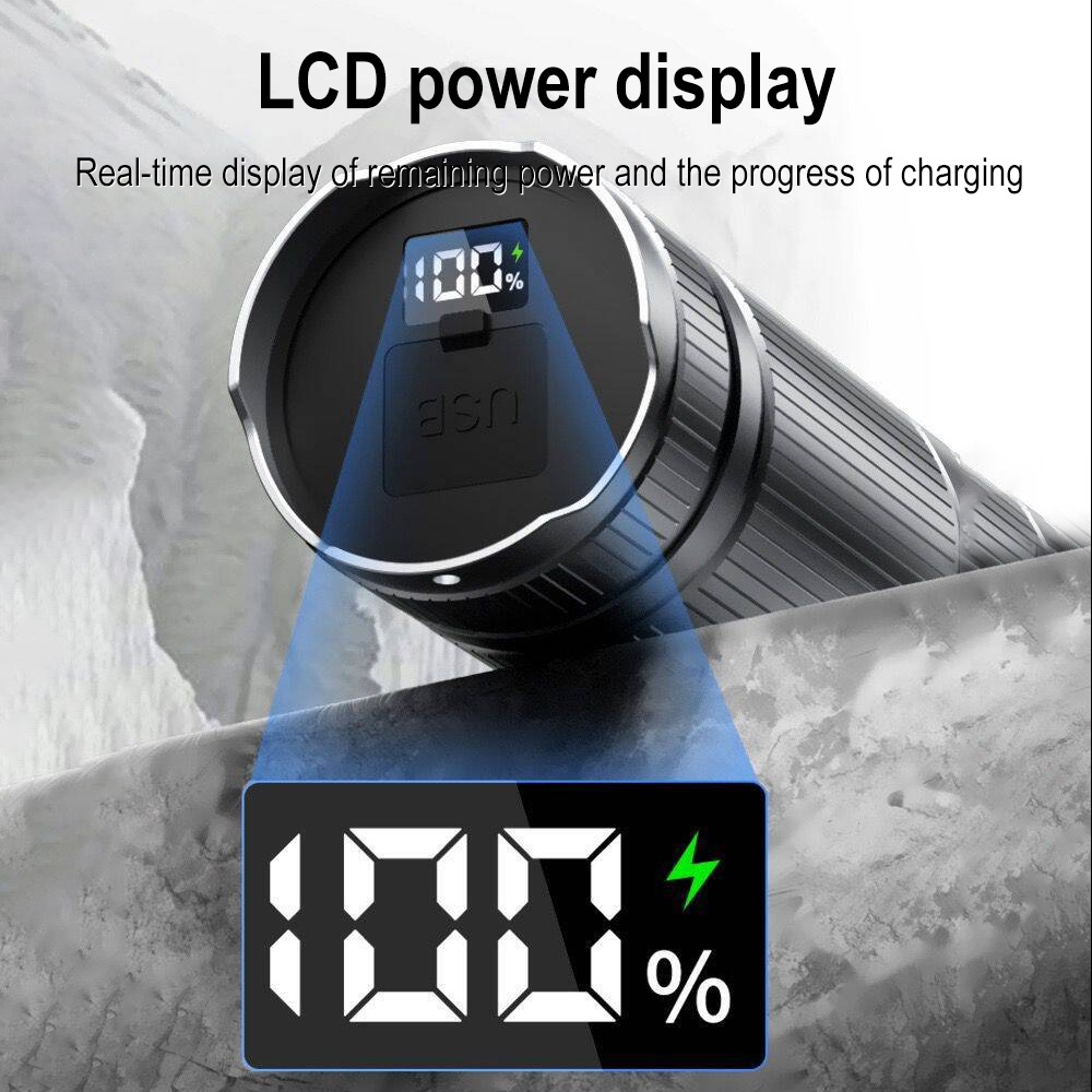 BORUiT Lanterna LED com zoom t - Outdoor Power Meter Bike avaliação e preço
