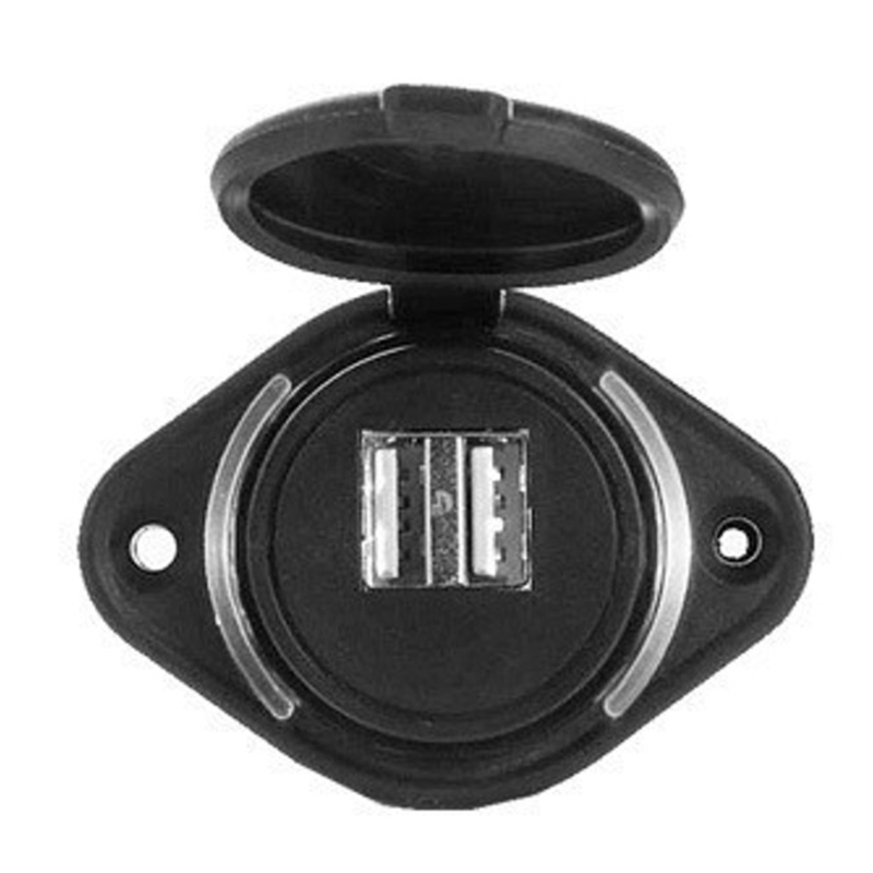 Tomada energia à prova d'água  - Outdoor Power Double Adapter avaliação e preço
