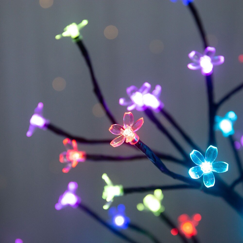 Luzes de ramo de cerejeira com - Outdoor Power Lights avaliação e preço